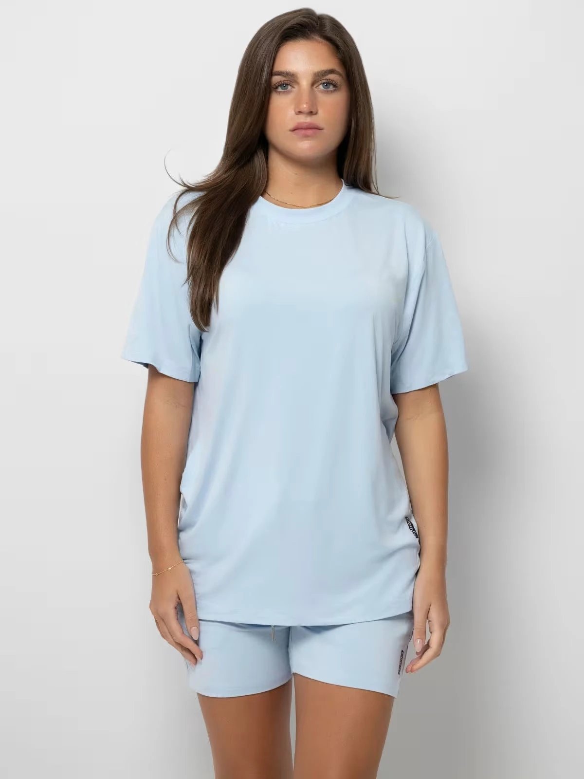 Women's Plus Size Loose Casual Summer Short-sleeved Home Wear Suit