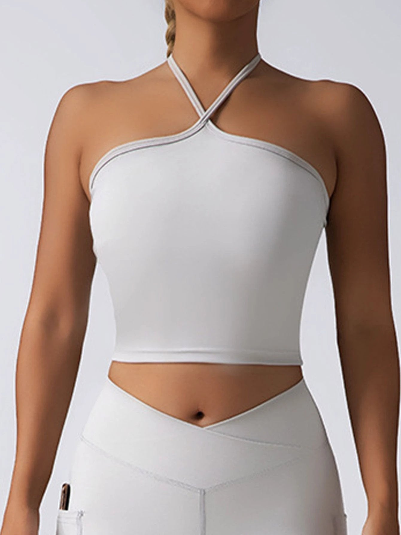 2 Pieces Sports Bra Athletic Running Sports Bra