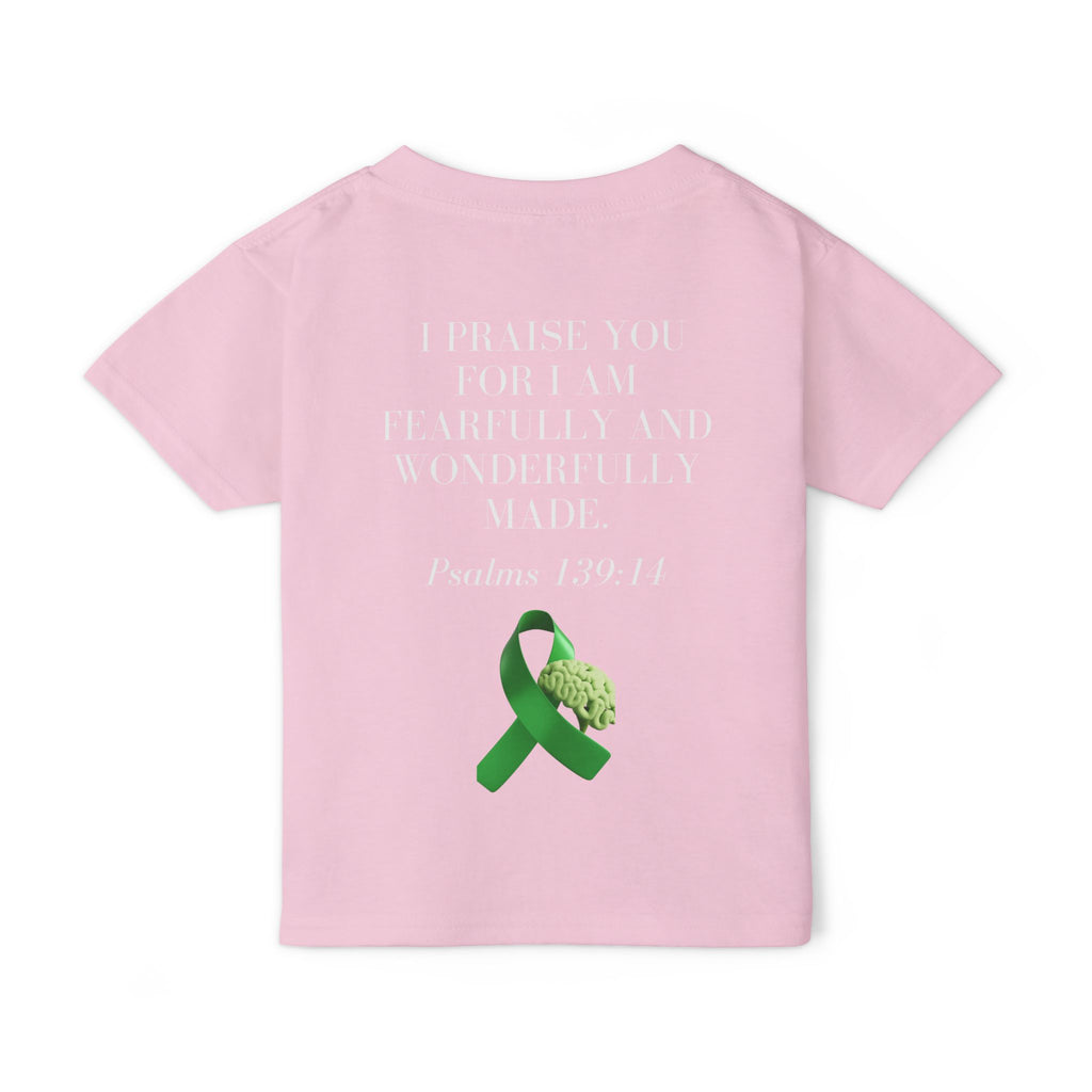 Cerebral Palsy Awareness Toddler T-shirt — 100% Cotton