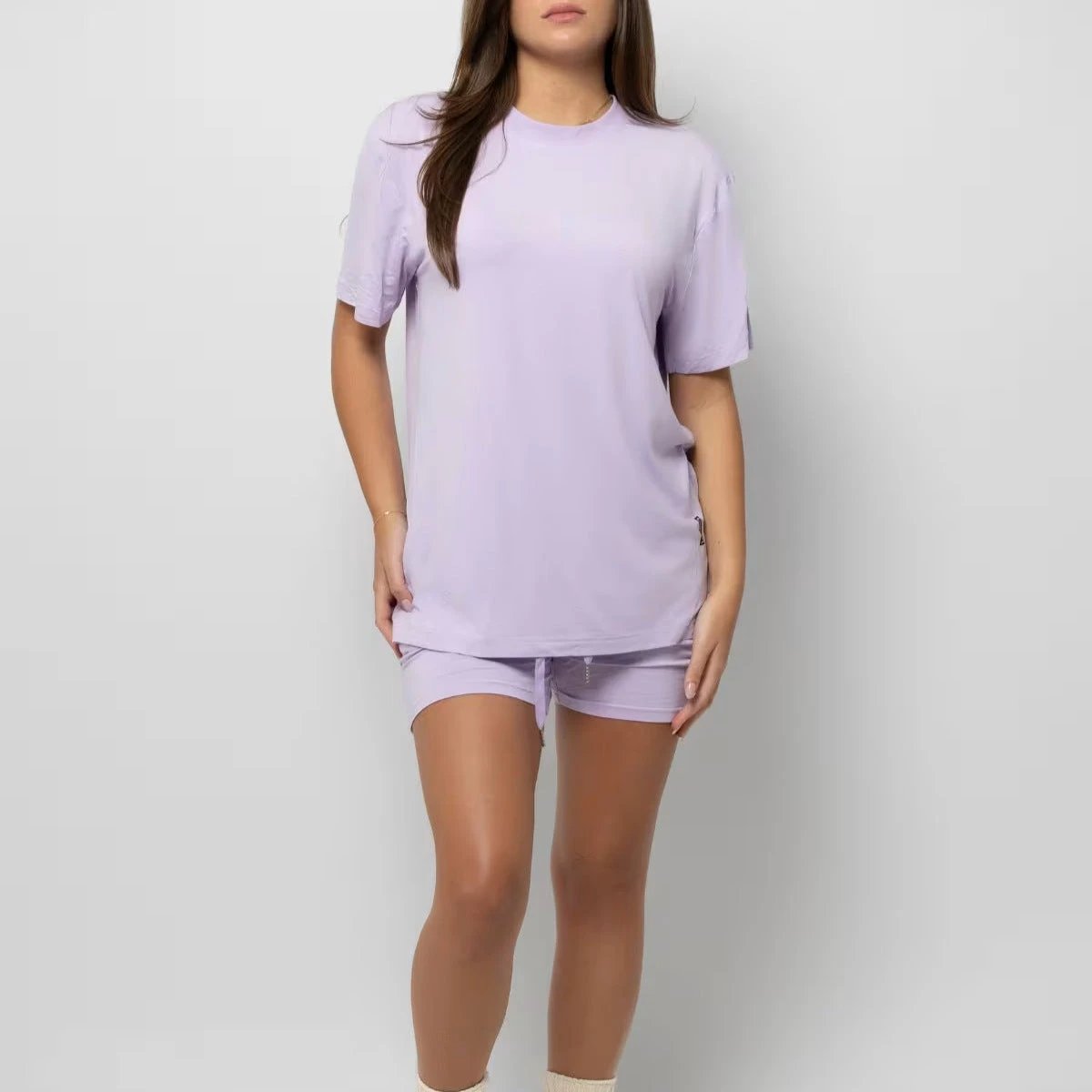 Women's Plus Size Loose Casual Summer Short-sleeved Home Wear Suit