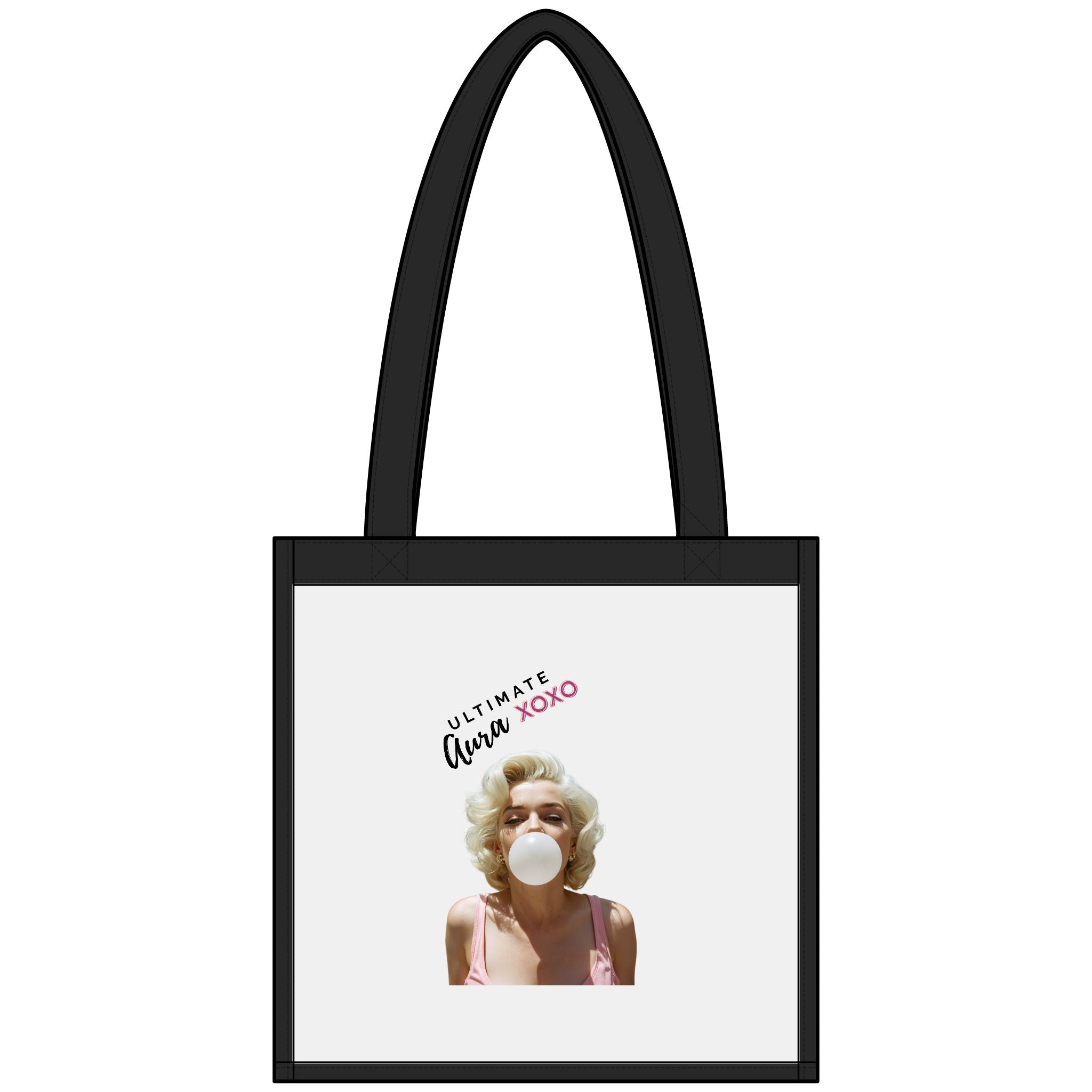 Clear Stadium Tote — "Ultimate Aura" Marilyn Monroe Bubblegum Concert Tote