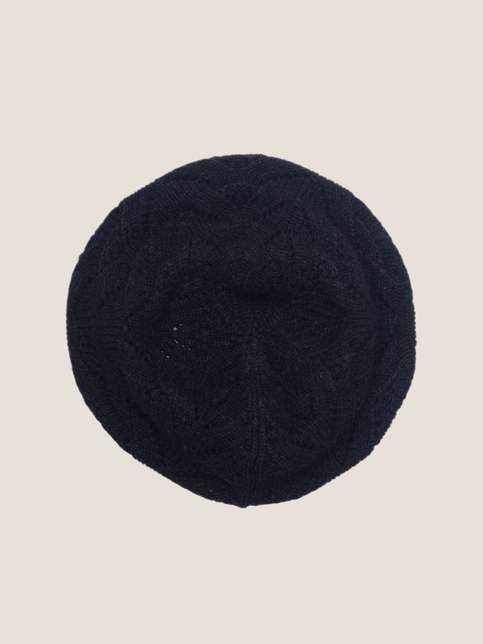 100% Wool Hand-Knit Beret