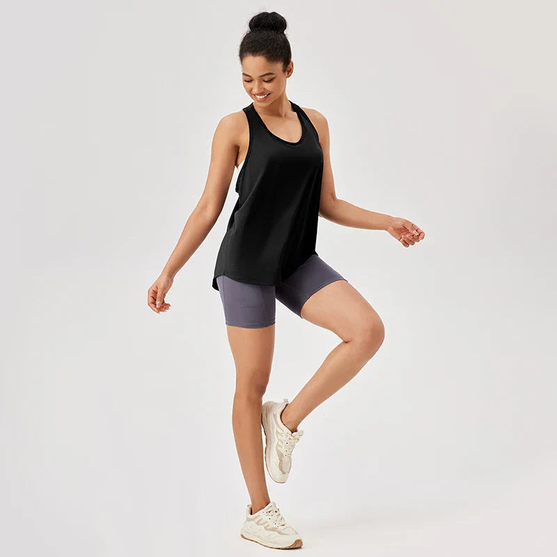Sweat in Style Women's Fashionable Workout Tops