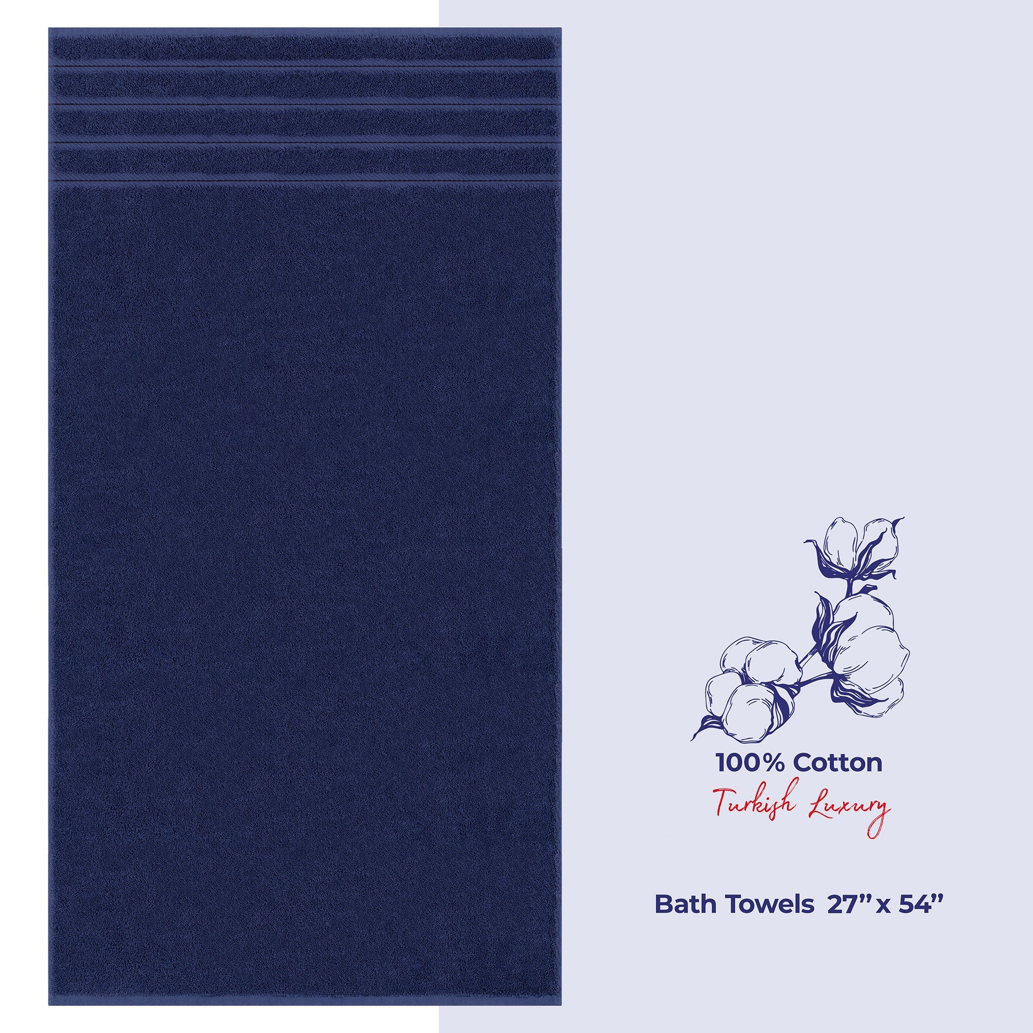 American Soft Linen Single Piece 100% Cotton Turkish Towels with 20 Different Colors, Create Your Set