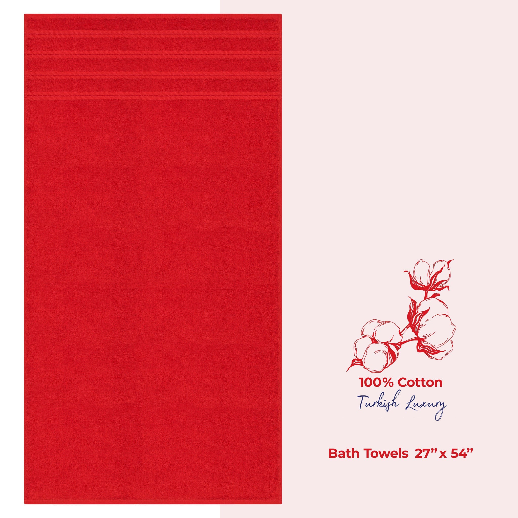 American Soft Linen Single Piece 100% Cotton Turkish Towels with 20 Different Colors, Create Your Set