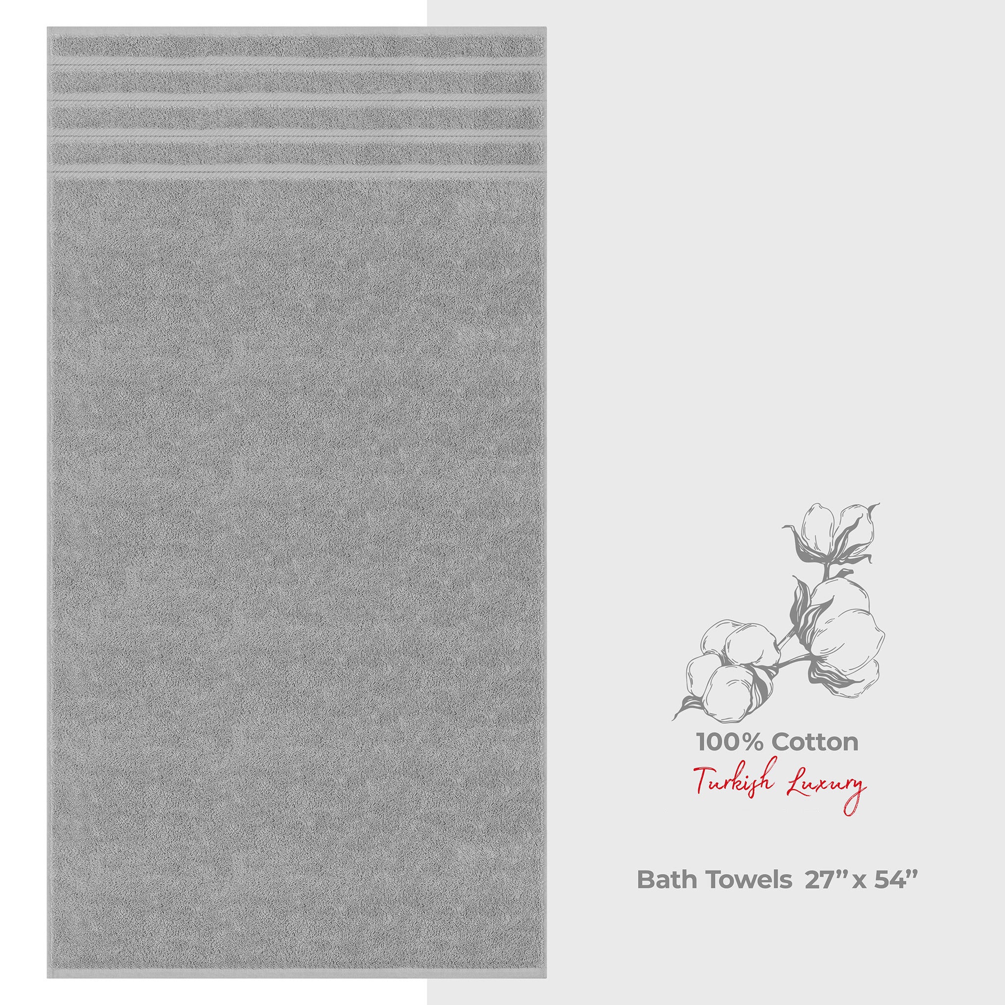 American Soft Linen Single Piece 100% Cotton Turkish Towels with 20 Different Colors, Create Your Set