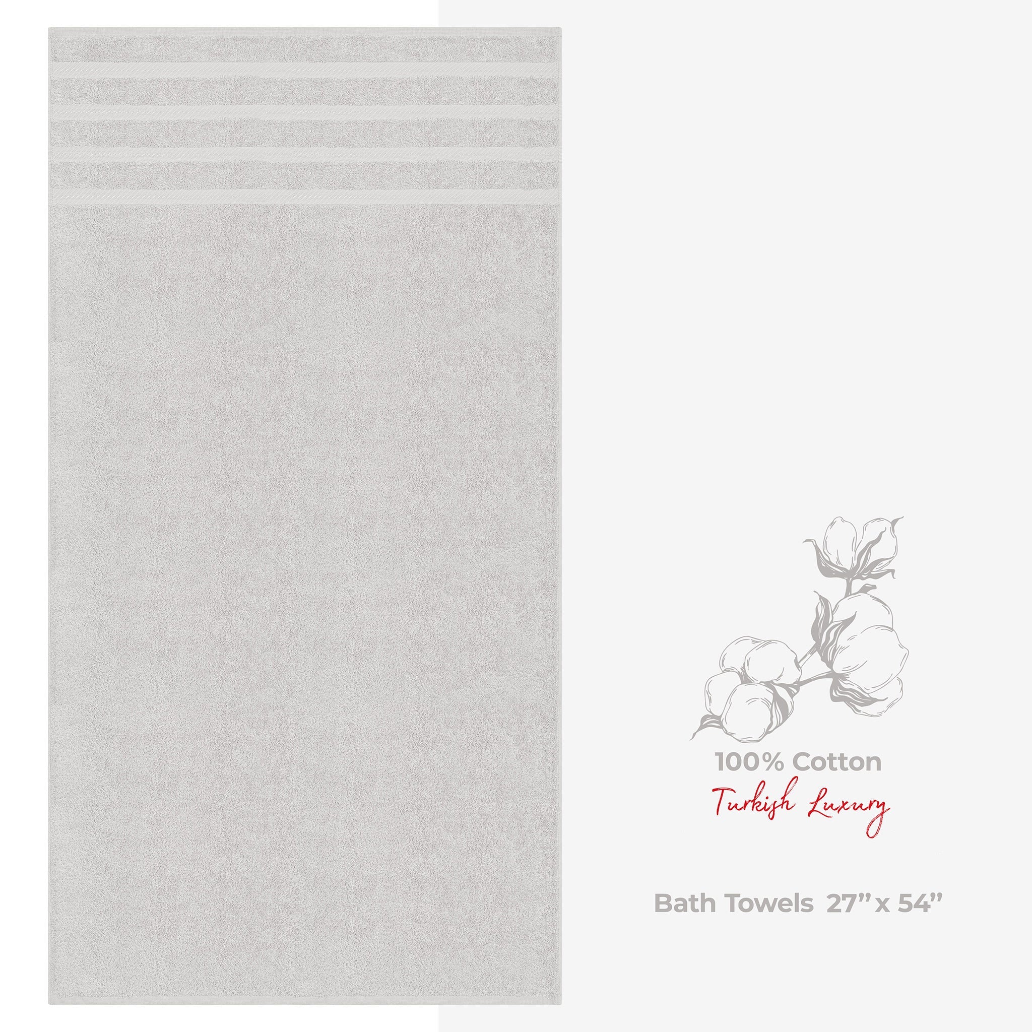 American Soft Linen Single Piece 100% Cotton Turkish Towels with 20 Different Colors, Create Your Set