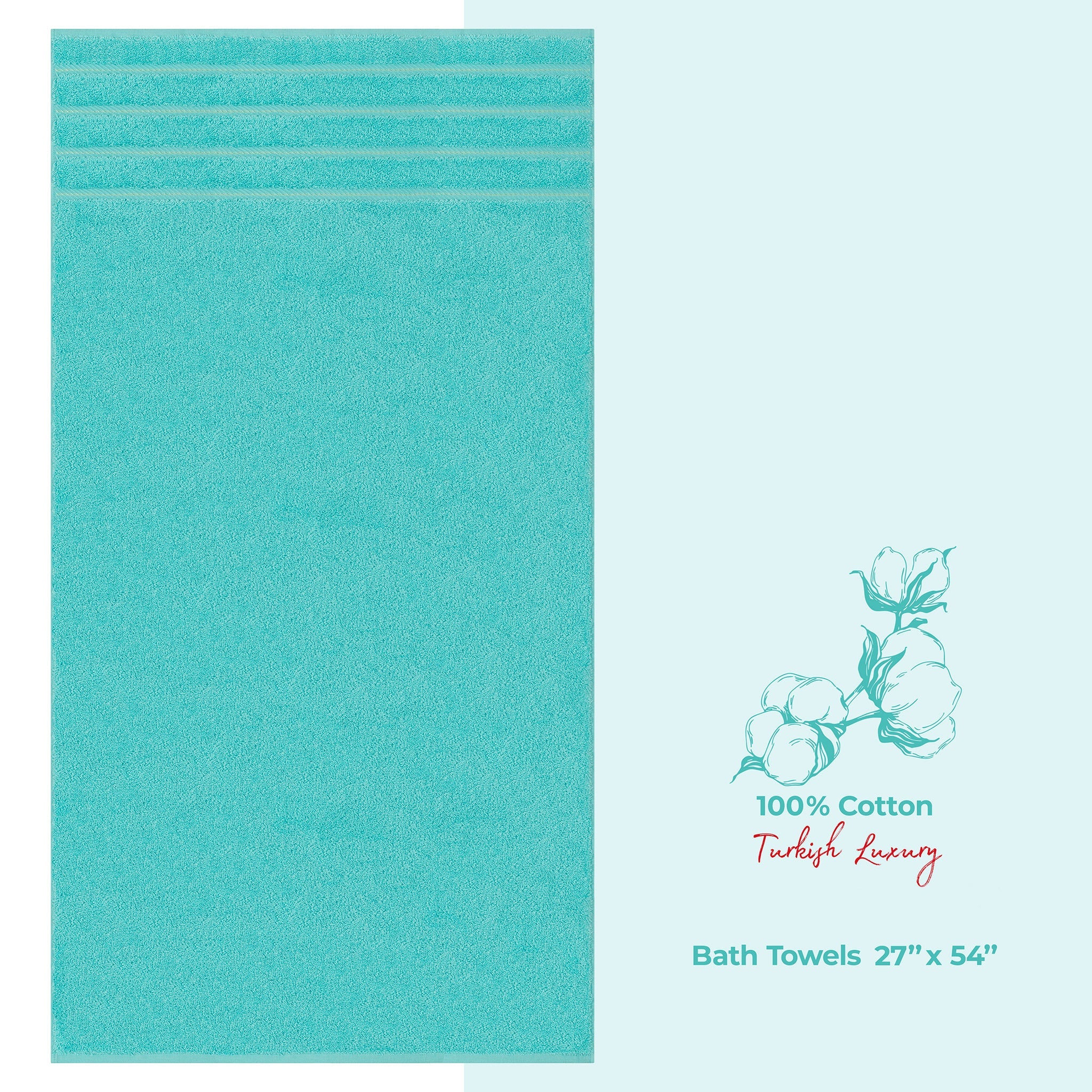 American Soft Linen Single Piece 100% Cotton Turkish Towels with 20 Different Colors, Create Your Set