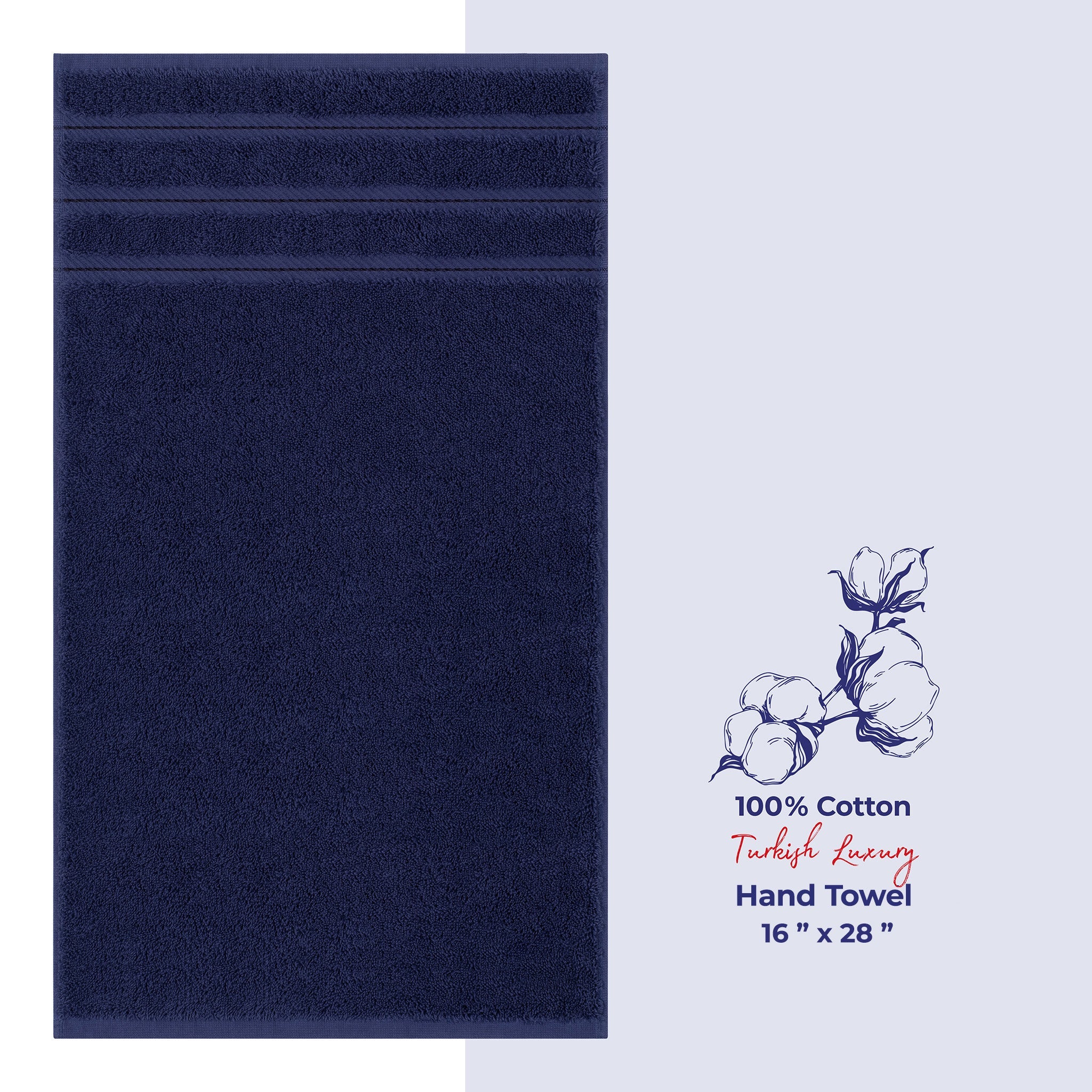 American Soft Linen Single Piece 100% Cotton Turkish Towels with 20 Different Colors, Create Your Set