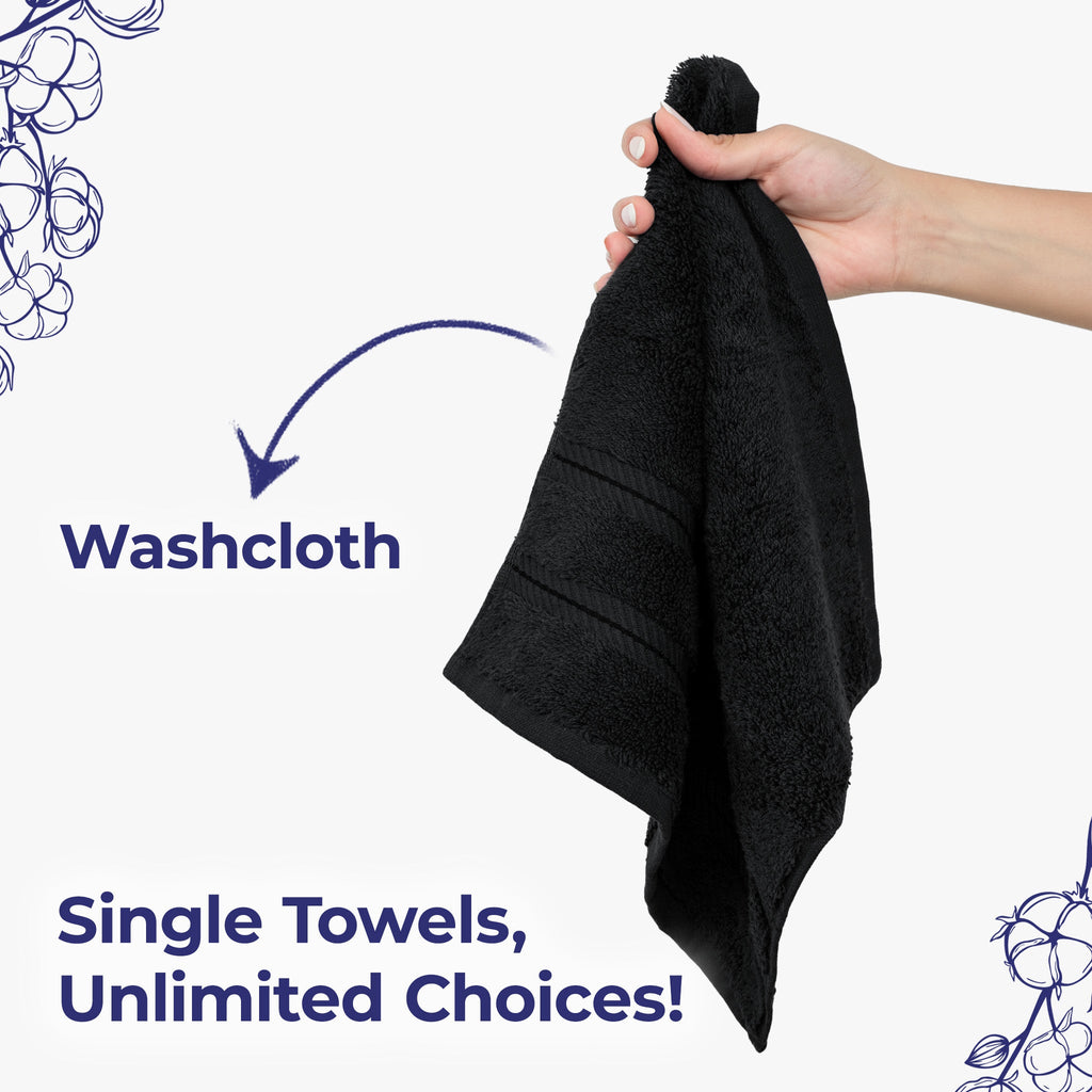 American Soft Linen Single Piece 100% Cotton Turkish Towels with 20 Different Colors, Create Your Set