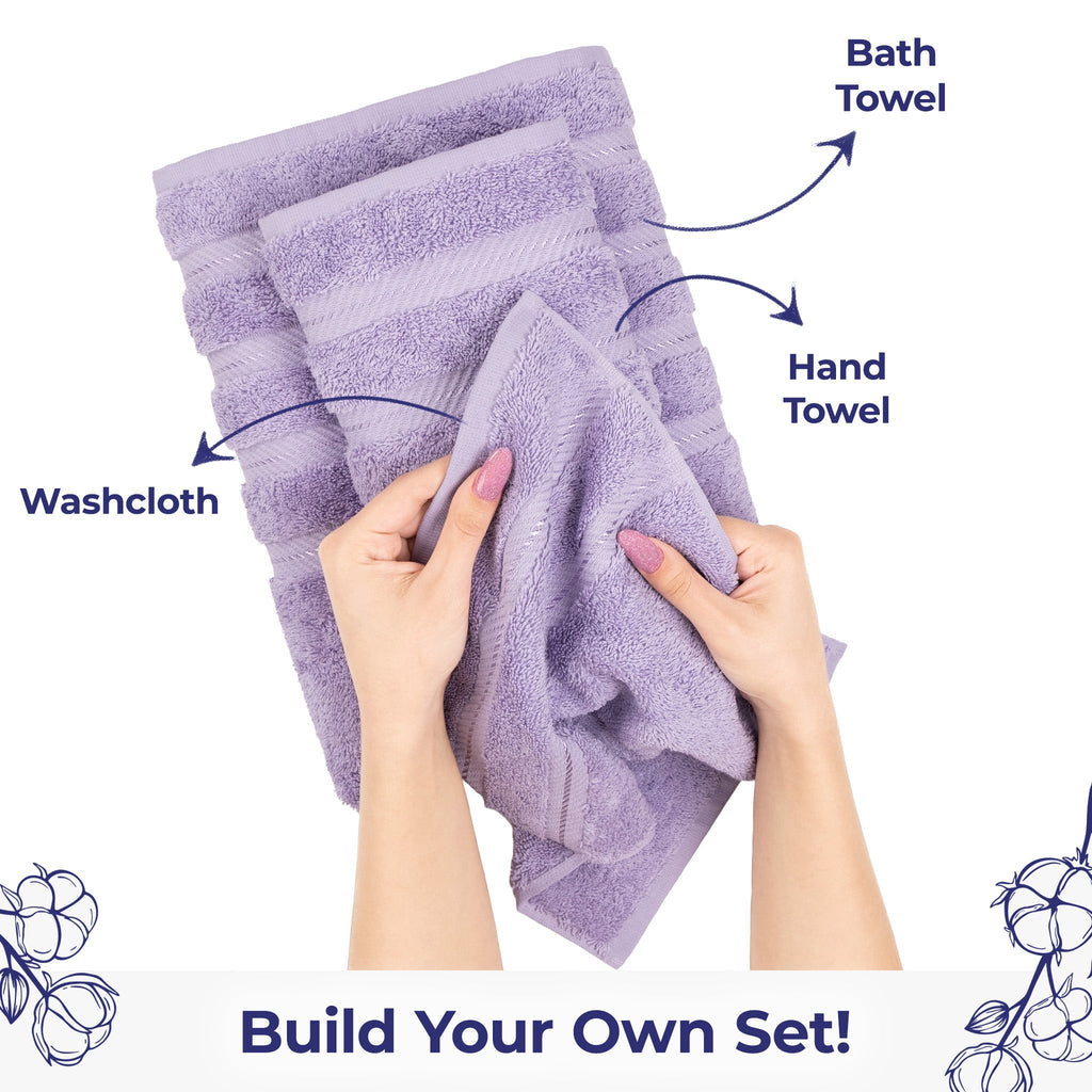 American Soft Linen Single Piece 100% Cotton Turkish Towels with 20 Different Colors, Create Your Set